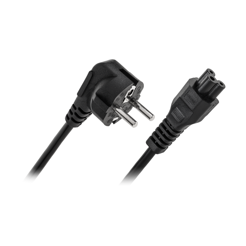 Kabel zasilający "koniczynka" do laptopa 5m