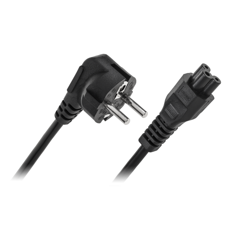 Kabel zasilający do laptopa (koniczynka) (3x0,75) 1,8m