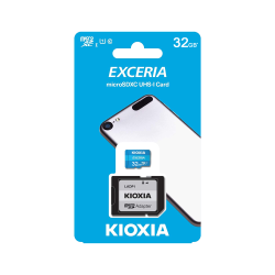 Karta pamięci microSD 32 GB UHS-I U1 Kioxia z adapterem