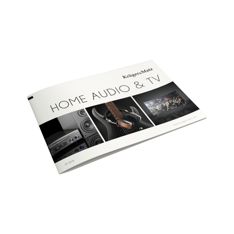 Katalog Kruger&Matz Home audio & TV, Q1-2018, PL