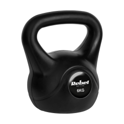 Kettlebell bitumiczny 6 kg REBEL ACTIVE