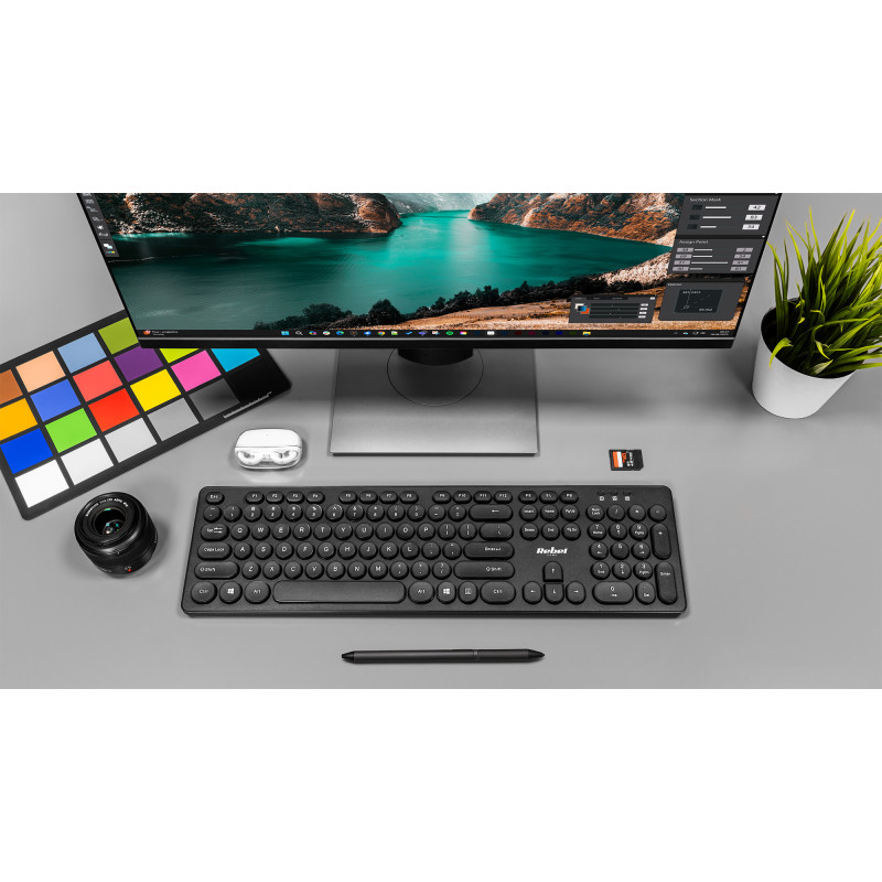 Klawiatura bezprzewodowa Rebel WK100