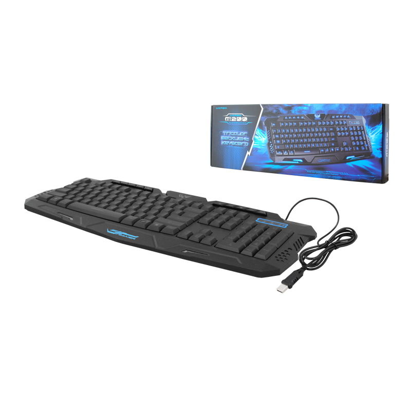 Klawiatura przewodowa gamingowa LED LXKM200