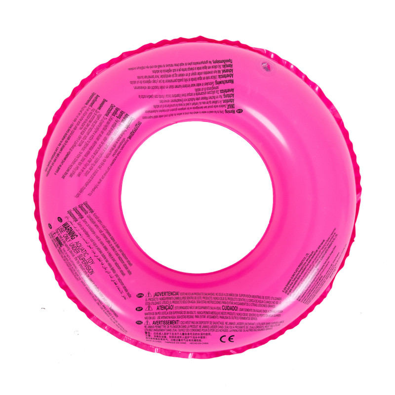 Kółko basenowe pompowane dziecięce SUNCLUB różowy