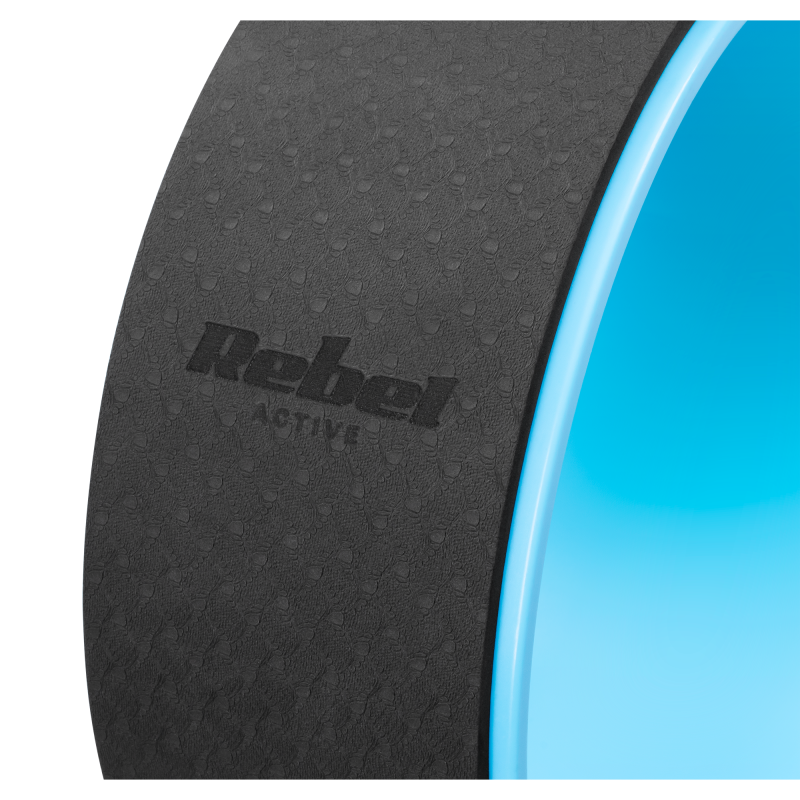 Koło do jogi Dharma, czarno-niebieskie, REBEL ACTIVE