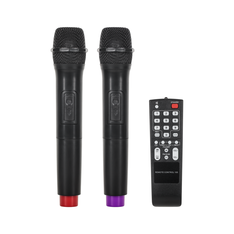 Kolumna aktywna ( z 2 mikrofonami bezprzewodowymi, SD, Bluetooth, USB) 15" 120W