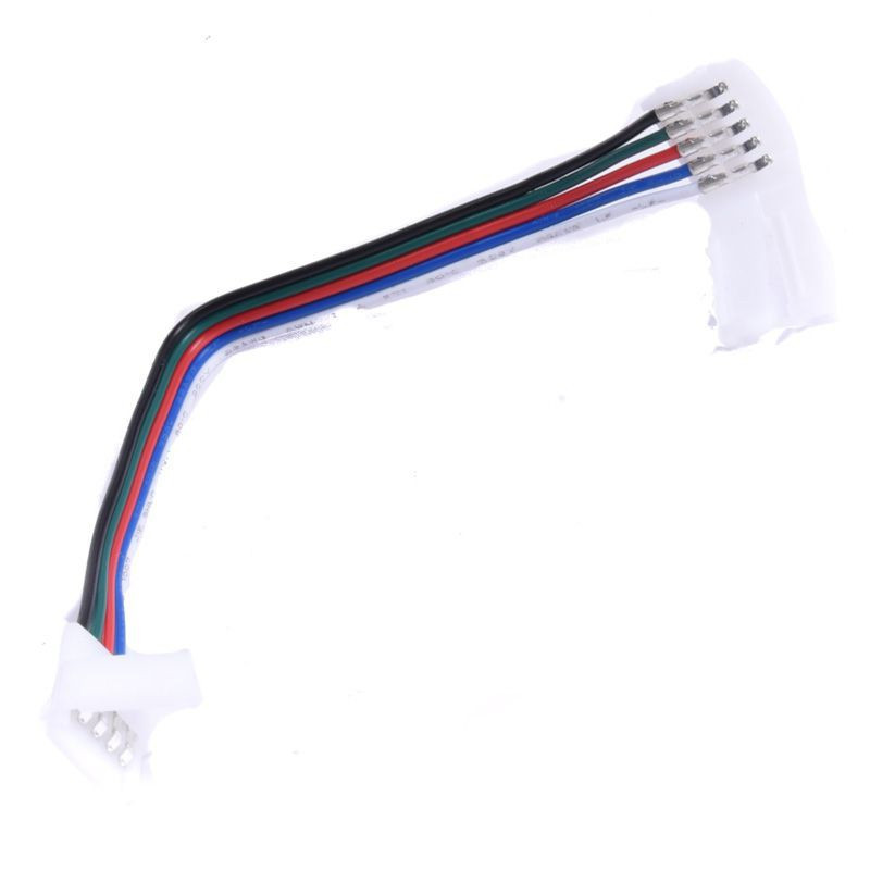 ZŁĄCZE LED 5 PIN RGBW 12mm Z PRZEWODEM