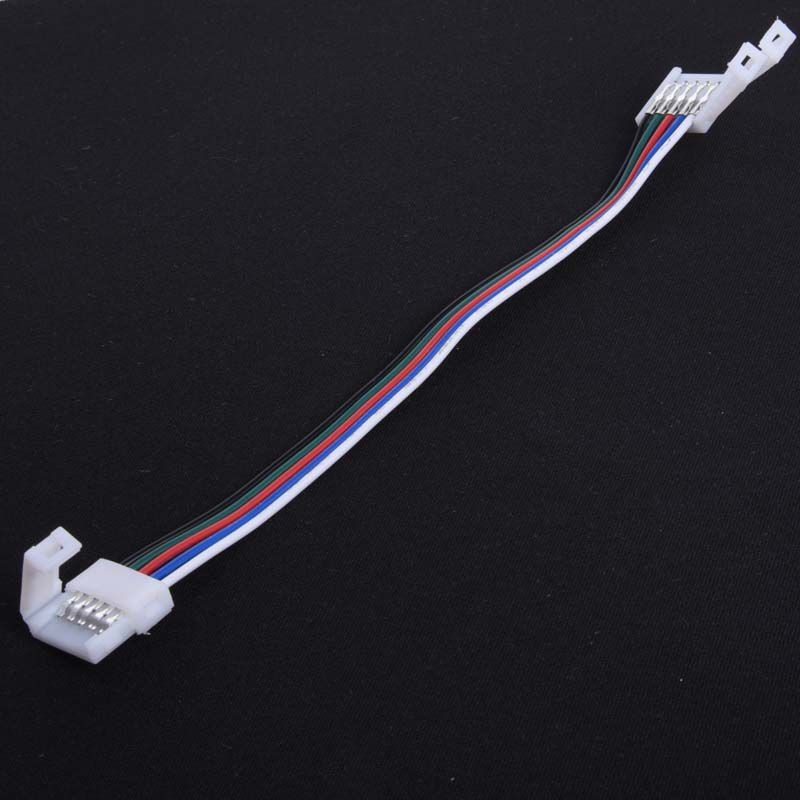 ZŁĄCZE LED 5 PIN RGBW 12mm Z PRZEWODEM
