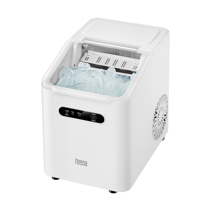 Kostkarka do lodu TEESA EASY ICE, 11kg lodu , 1L , 110W, dwa rozmiary kostek, autoczyszczenie