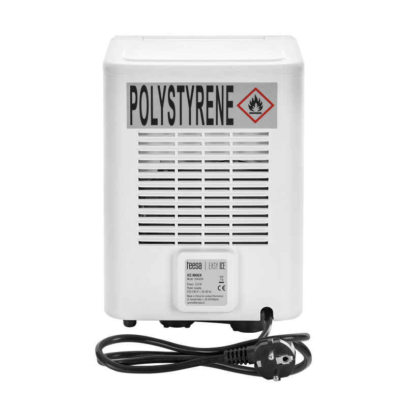 Kostkarka do lodu TEESA EASY ICE, 11kg lodu , 1L , 110W, dwa rozmiary kostek, autoczyszczenie