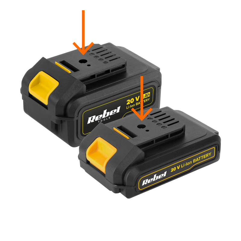 Ładowarka akumulatora 20V 2A/4A Rebel Tools