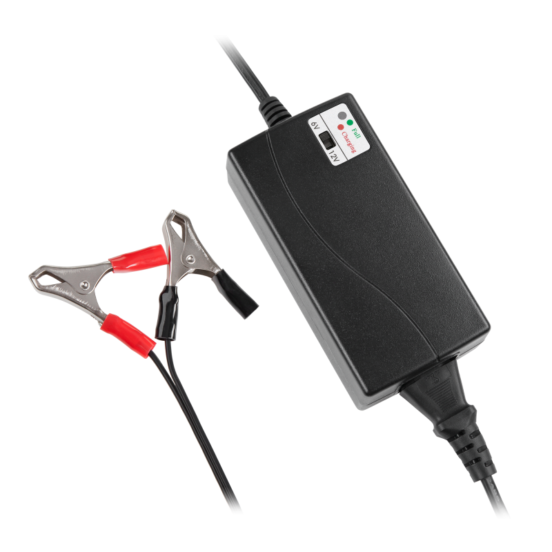 Ładowarka automatyczna (1800mA) do akumulatorów żelowych 6V/12V