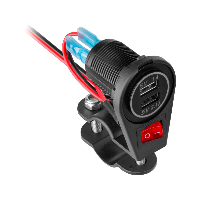 Ładowarka motocyklowa 2xUSB 3100 mA