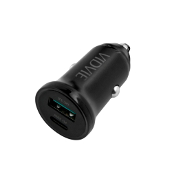 Ładowarka samochodowa 30 W USB + USB typu C z funkcją PowerDelivery i QuickCharge