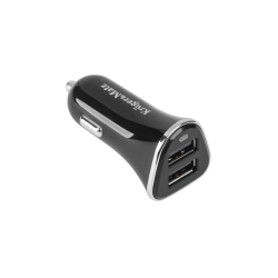Ładowarka samochodowa Kruger&Matz 2xUSB 2400 mA czarna