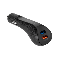 Ładowarka samochodowa REBEL 2xUSB 5100mA 15W z funkcją Quick Charge 3.0