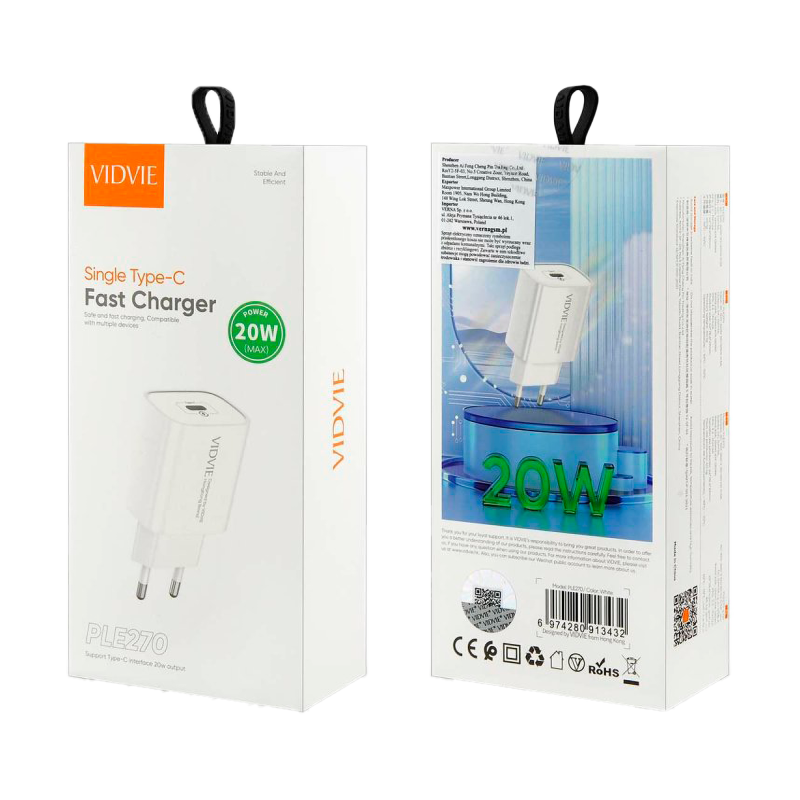 Ładowarka sieciowa 20W z funkcją Power Delivery