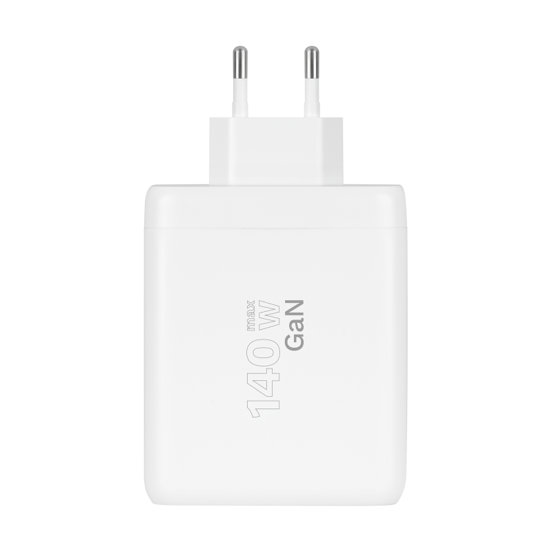 Ładowarka sieciowa Kruger&Matz 140 W GaN z funkcją Quick Charge i Power Delivery
