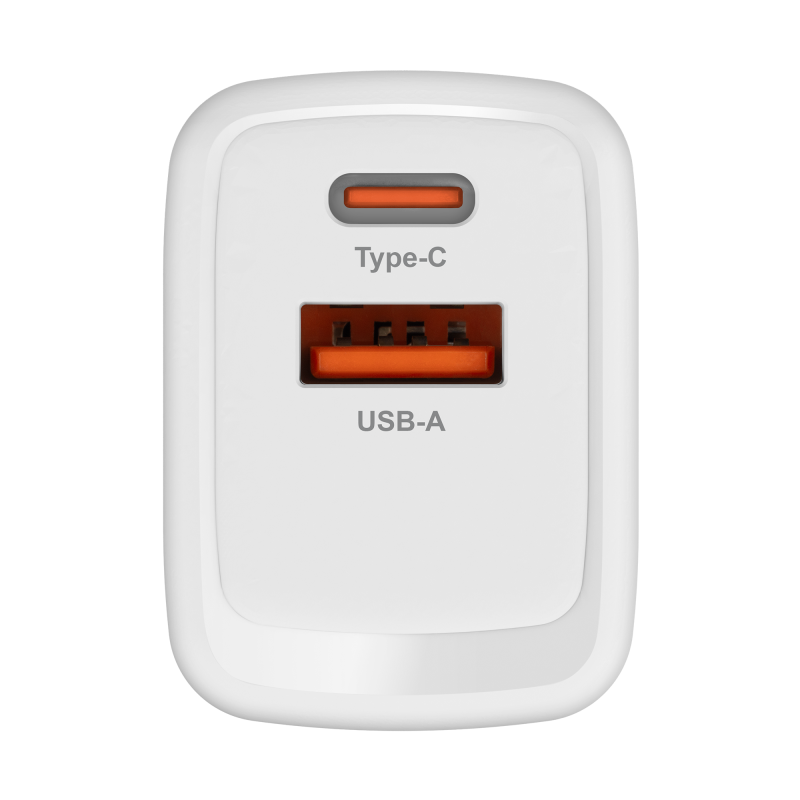 Ładowarka sieciowa Kruger&Matz 45 W GaN z funkcją Power Delivery i Quick Charge