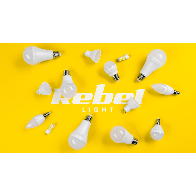 Lampa LED Rebel A60 12W, E27, 4000K, 230V