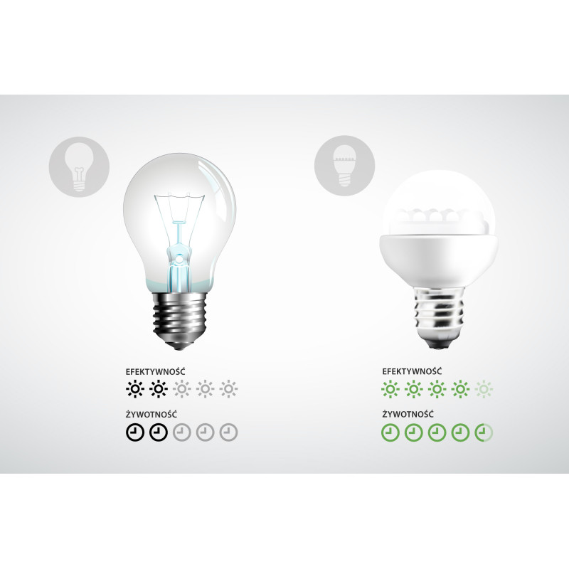 Lampa LED Rebel A60 12W, E27, 6500K, 230V