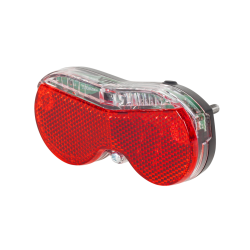 Lampa rowerowa tylna (montaz do bagażnika)