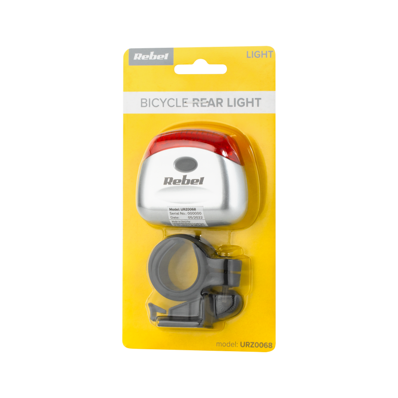 Lampa rowerowa tylna Rebel
