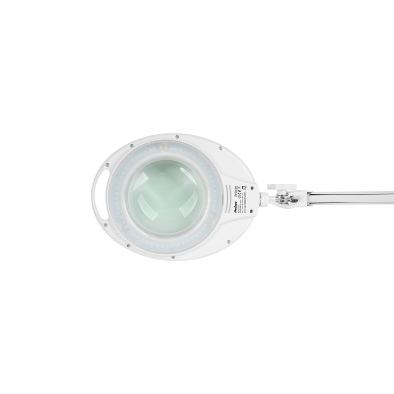 Lampa warsztatowa z lupą 10W, 6500K