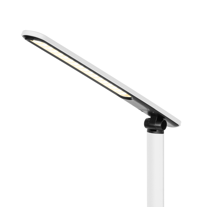 Lampka na biurko z zegarem