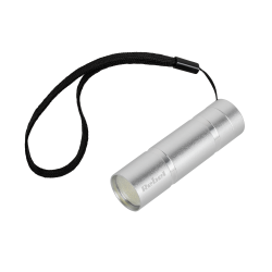 Latarka 1 W (COB) aluminiowa