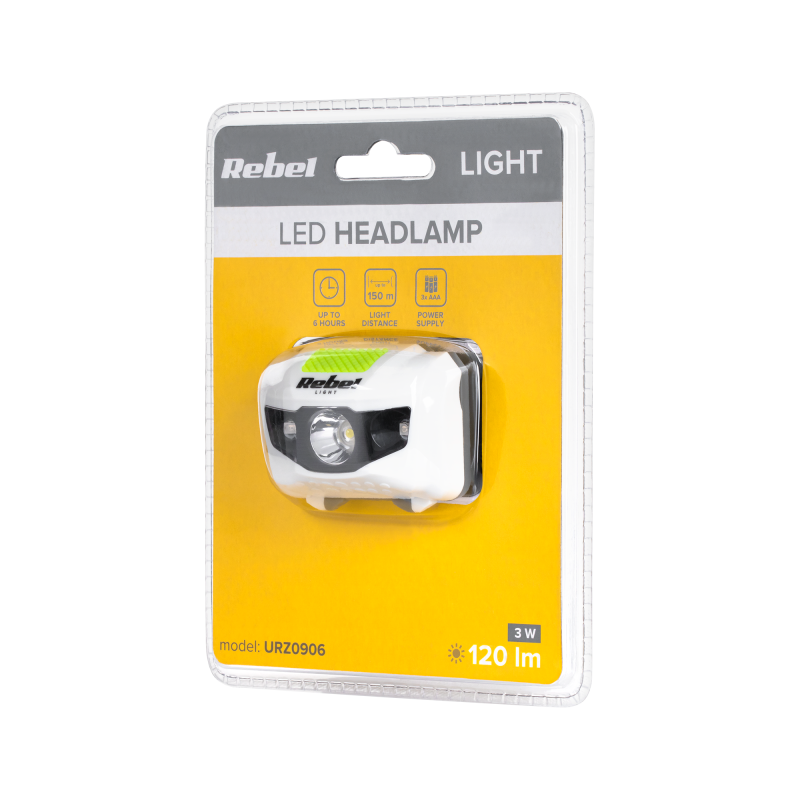 Latarka czołowa 3 W