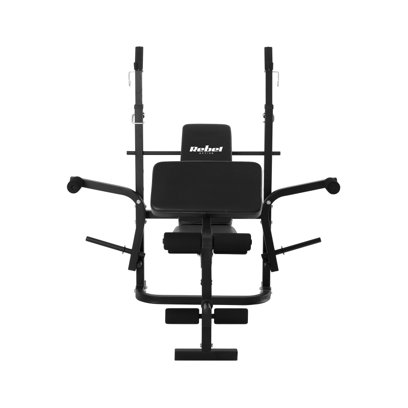 Ławka treningowa regulowana wielofunkcyjna z modlitewnikiem REBEL ACTIVE