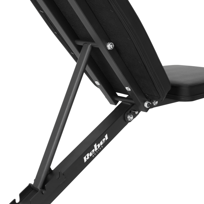 Ławka treningowa skośna , REBEL ACTIVE