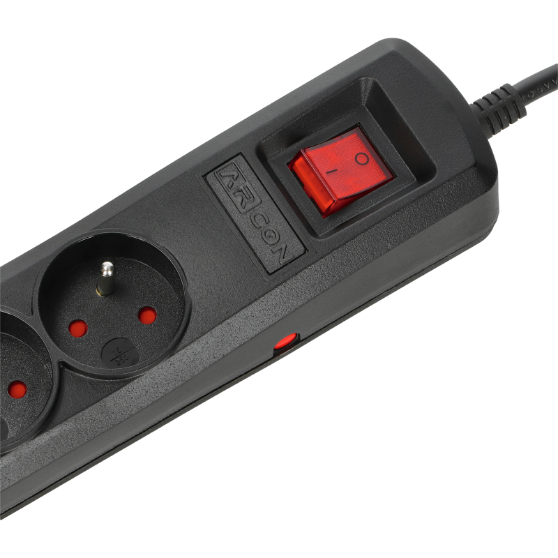 Listwa zasilająca ARC5 5g 5,0m czarna ARcon