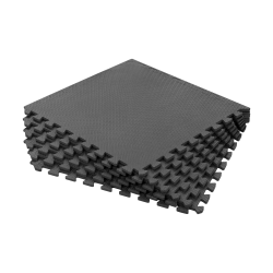 Mata pod sprzęt i do ćwiczeń na siłownię 180x120cm, materiał EVA, puzzle 6 szt, REBEL ACTIVE