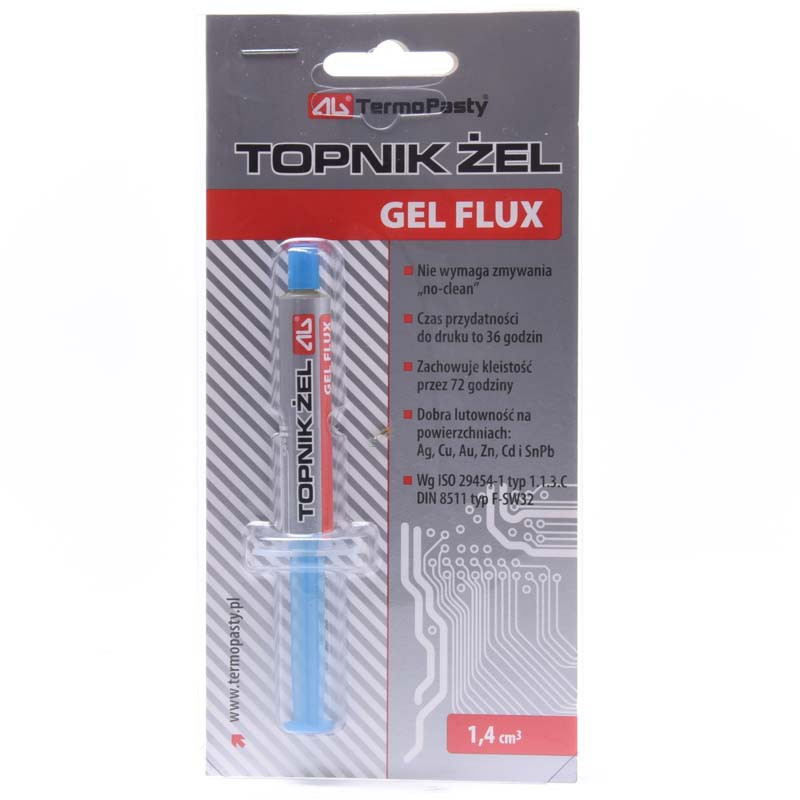 TOPNIK ŻEL FLUX DO SMD 1,4cm3 W STRZYKAWCE