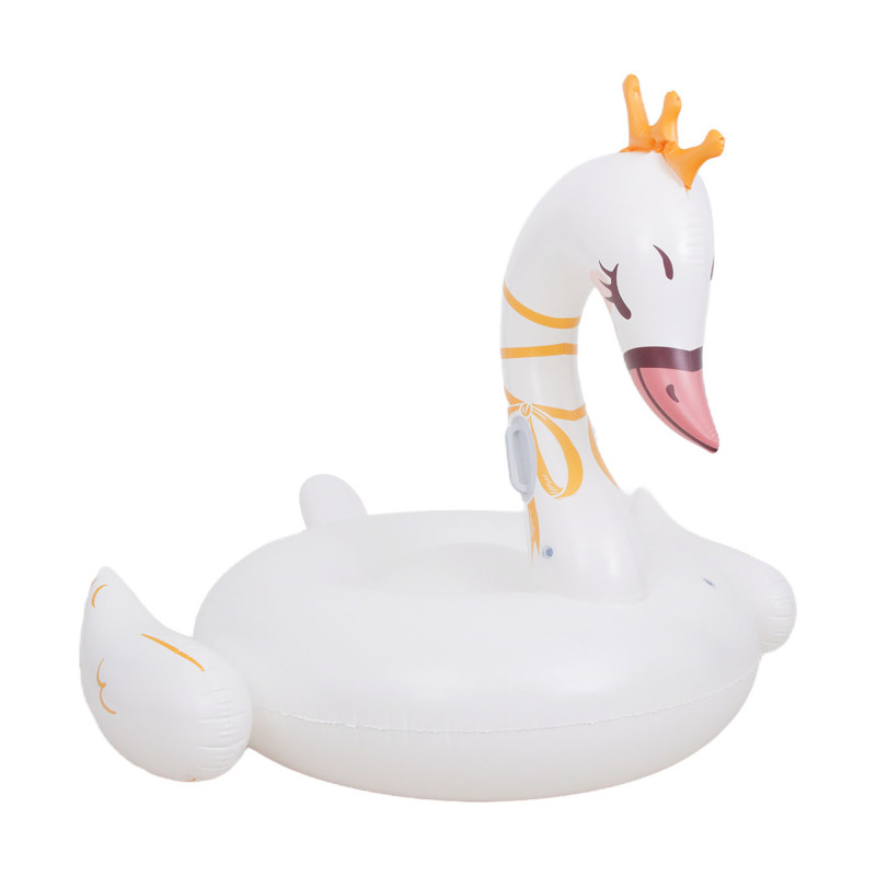 Materac, kółko pompowane "łabędź" SUNCLUB