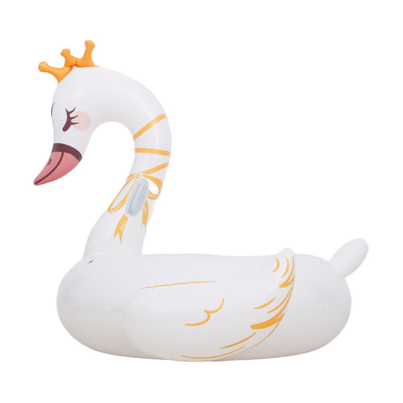 Materac, kółko pompowane "łabędź" SUNCLUB