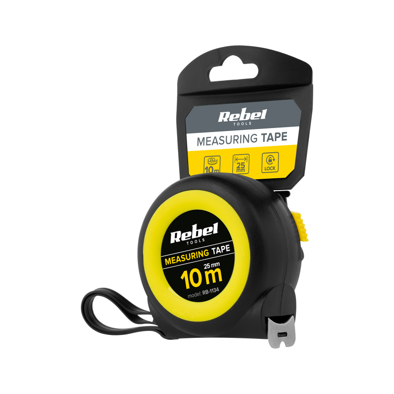 Miara zwijana stalowa 10m 25mm