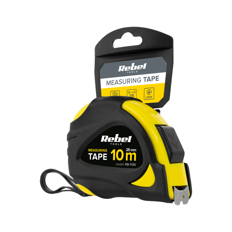 Miara zwijana stalowa 10m 25mm