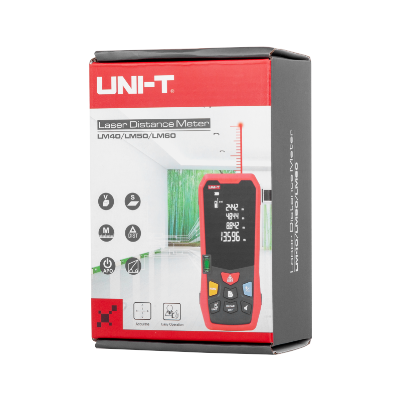 Miernik dystansu Uni-T LM40