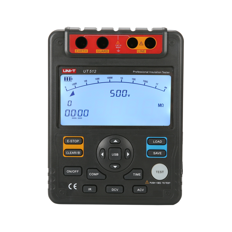 Miernik rezystancji izolacji UT512