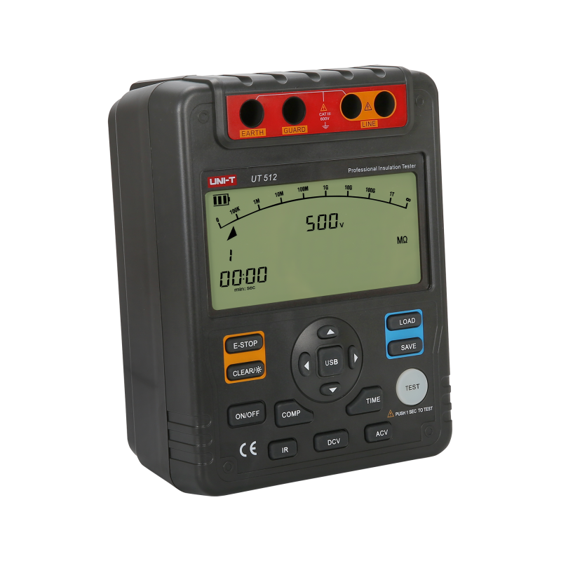 Miernik rezystancji izolacji UT512