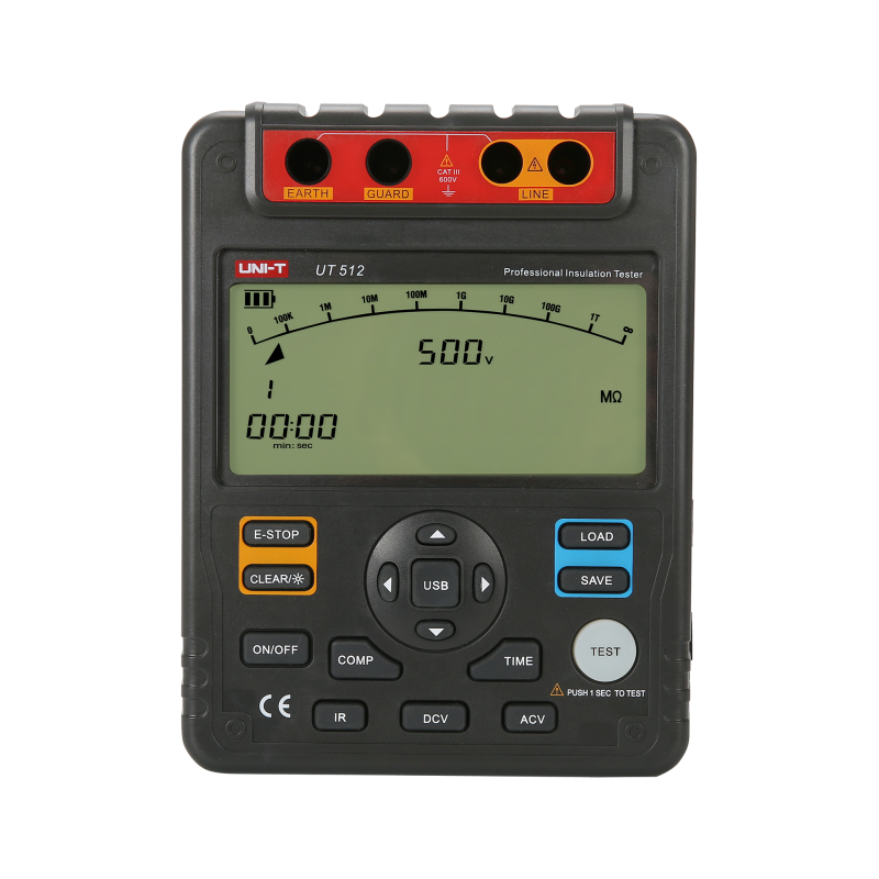 Miernik rezystancji izolacji UT512