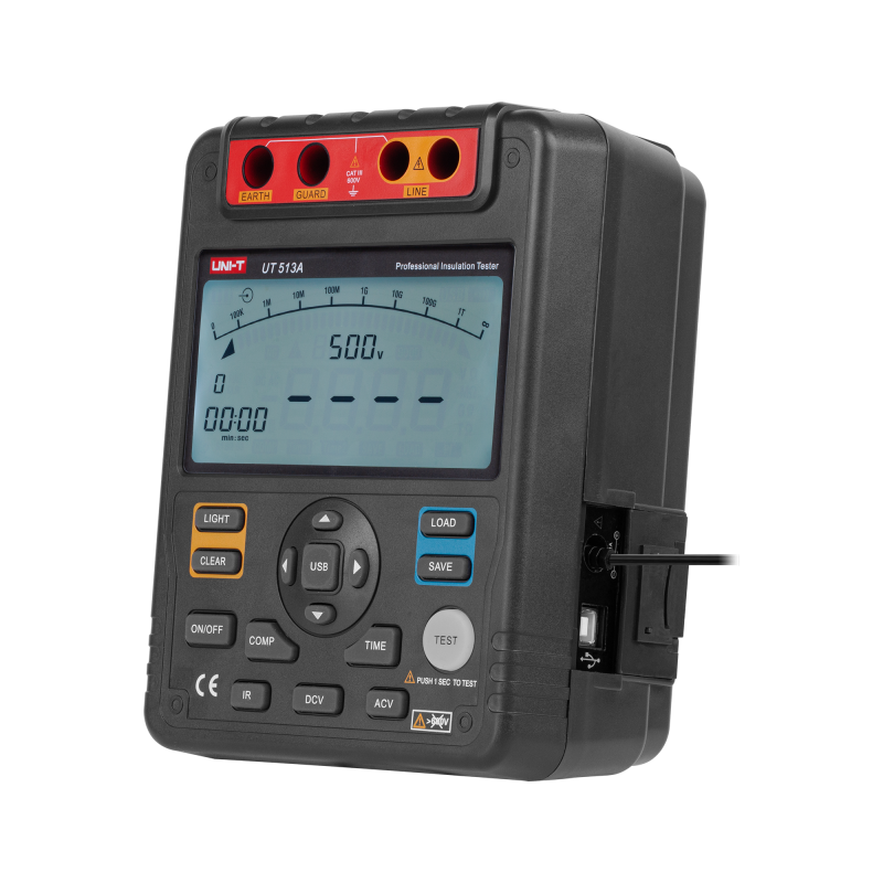 Miernik rezystancji izolacji UT513A