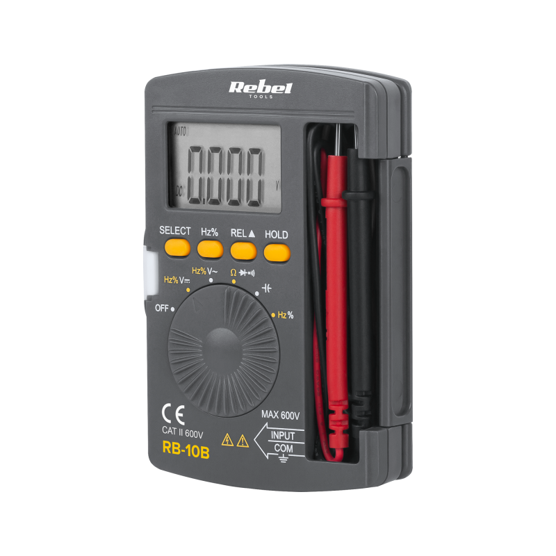 Miernik uniwersalny kieszonkowy REBEL RB-10B