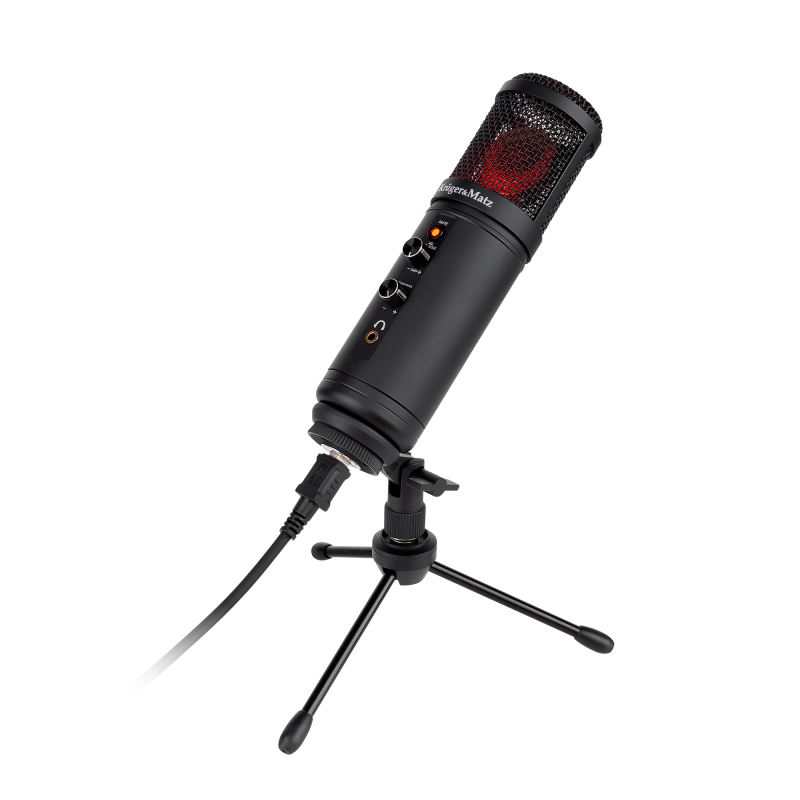 Mikrofon gamingowy / vlogerowy na USB Kruger&Matz Warrior GV-100