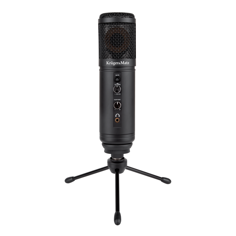 Mikrofon gamingowy / vlogerowy na USB Kruger&Matz Warrior GV-100