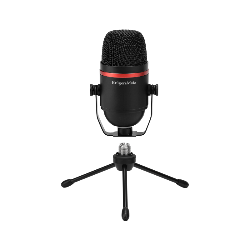 Mikrofon gamingowy / vlogerowy na USB Kruger&Matz Warrior GV-200