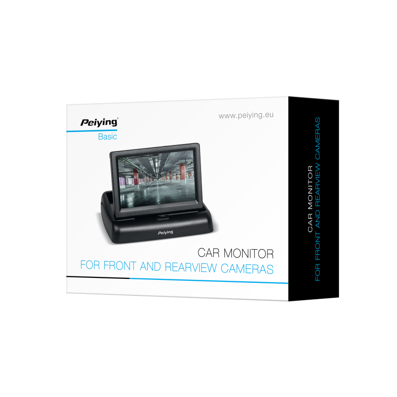 Monitor samochodowy Peiying 4,3"